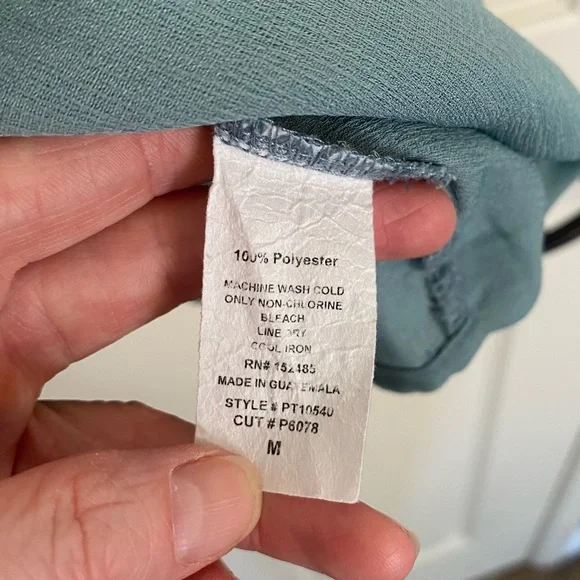 Papermoon Seafoam Green Camisole Pastel Boho Romantic Beachy Feminine Flowy - Picture 4 of 7